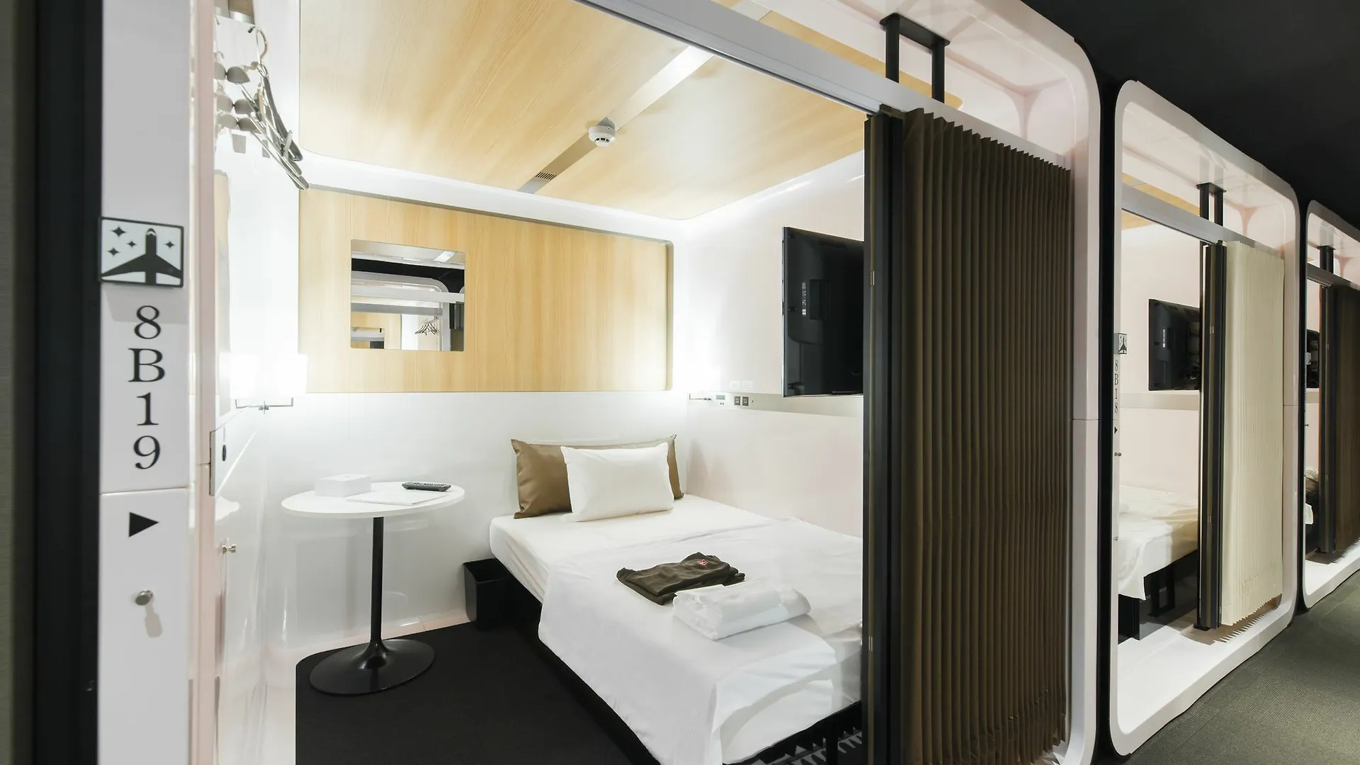 Capsule hotel First Cabin Kyoto Arashiyama Japan